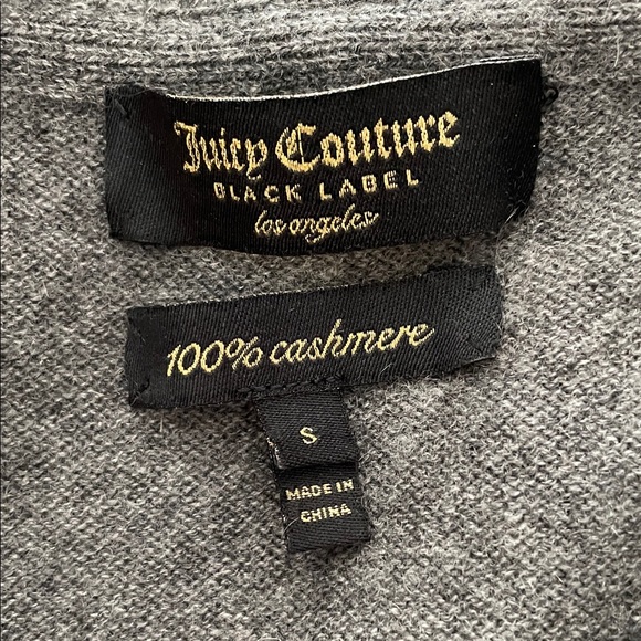 Juicy Couture Charcoal Hoodie - Picture 3 of 5